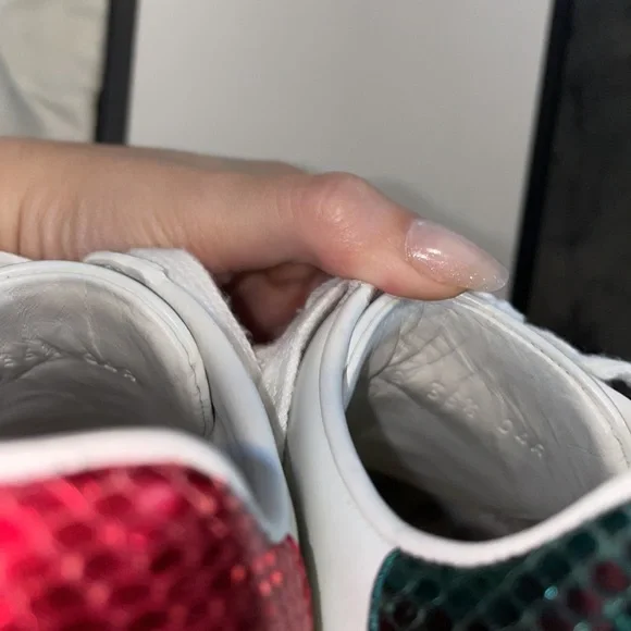 Gucci Ace Heart leather sneakers - Picture 9 of 10